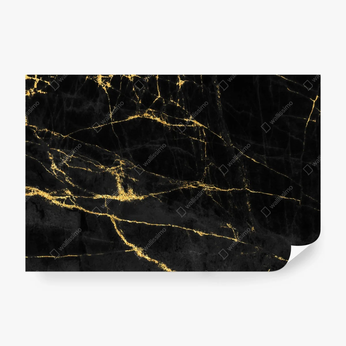 Fototapete schwarzer marmor mit goldenen adern – Wallnifity® Fototapete schwarzer marmor mit goldenen adern – Wallnifity®