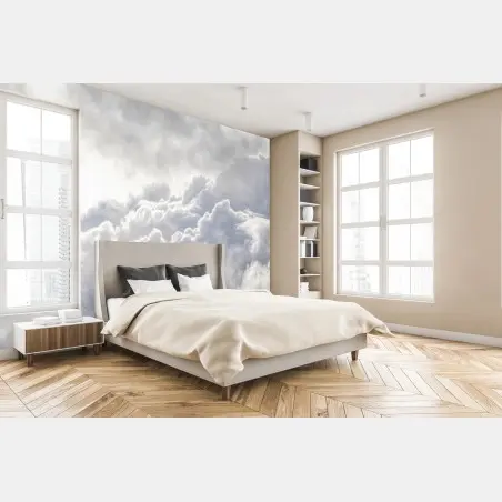 Fototapete ätherische wolkenlandschaft – Wallnifity®