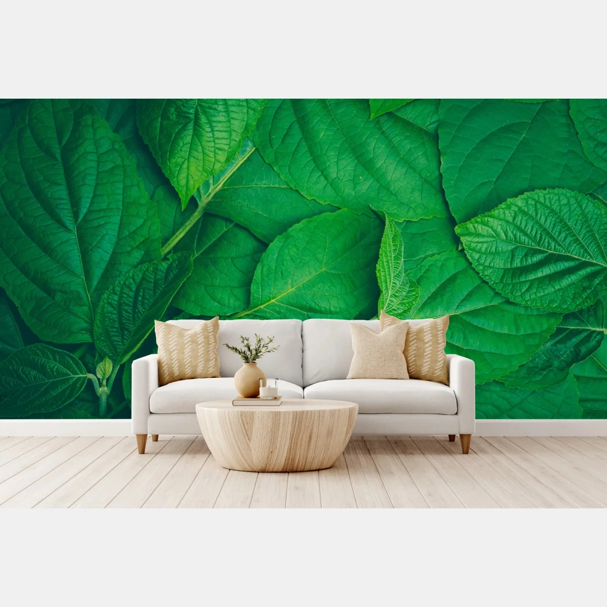 Fototapete saftige grüne blätter – Wallnifity® Fototapete saftige grüne blätter – Wallnifity®