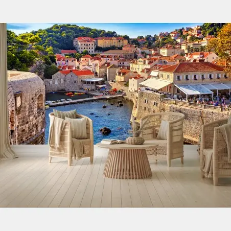 Fototapete Dubrovnik alte stadt am meer – Wallnifity®