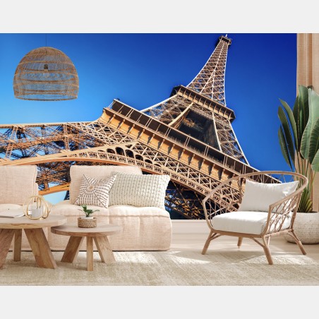 Fototapete Eiffelturm nahaufnahme in Paris – Wallnifity®