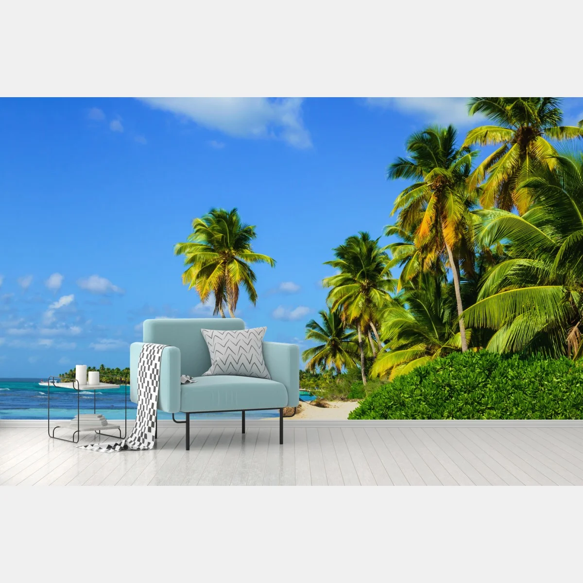 Fototapete tropischer palmenstrand – Wallnifity® Fototapete tropischer palmenstrand – Wallnifity®