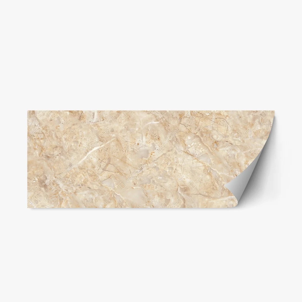 Repositionierbarer Aufkleber beige marmortextur mit natürlichen aderungen – Wallnifity® Repositionierbarer Aufkleber beige marmortextur mit natürlichen aderungen – Wallnifity®