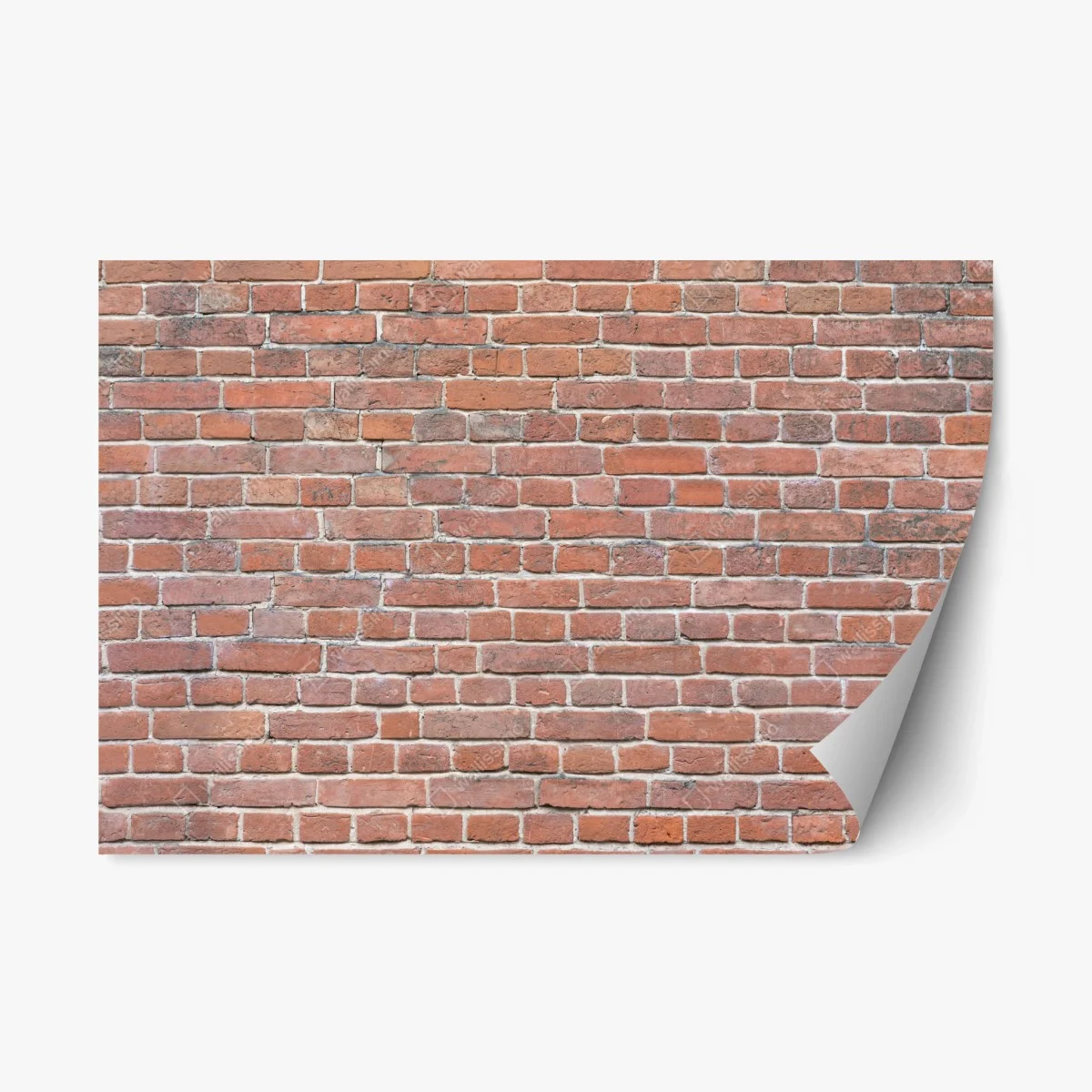 Repositionierbarer Aufkleber textur rote ziegelwand – Wallnifity® Repositionierbarer Aufkleber textur rote ziegelwand – Wallnifity®