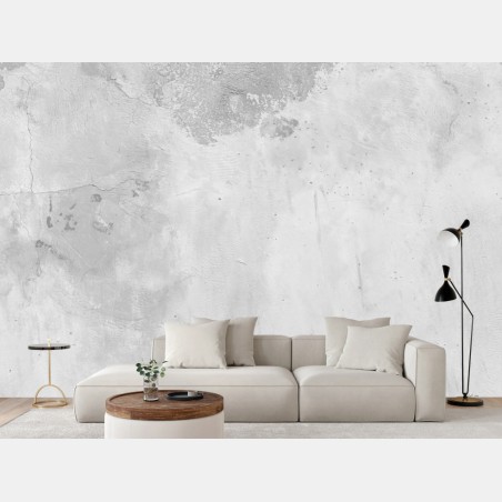 Fototapete weiße abblätternde betonwand textur – Wallnifity®