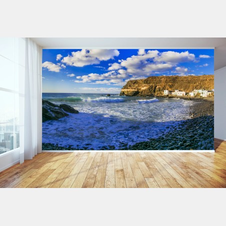 Fototapete Puertito de los Molinos küstenpanorama – Wallnifity®