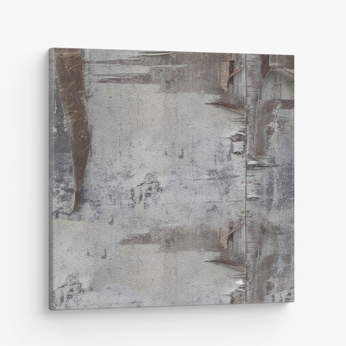 Leinwandbild verwitterte holzstruktur für neutrale interiors – Wallnifity®