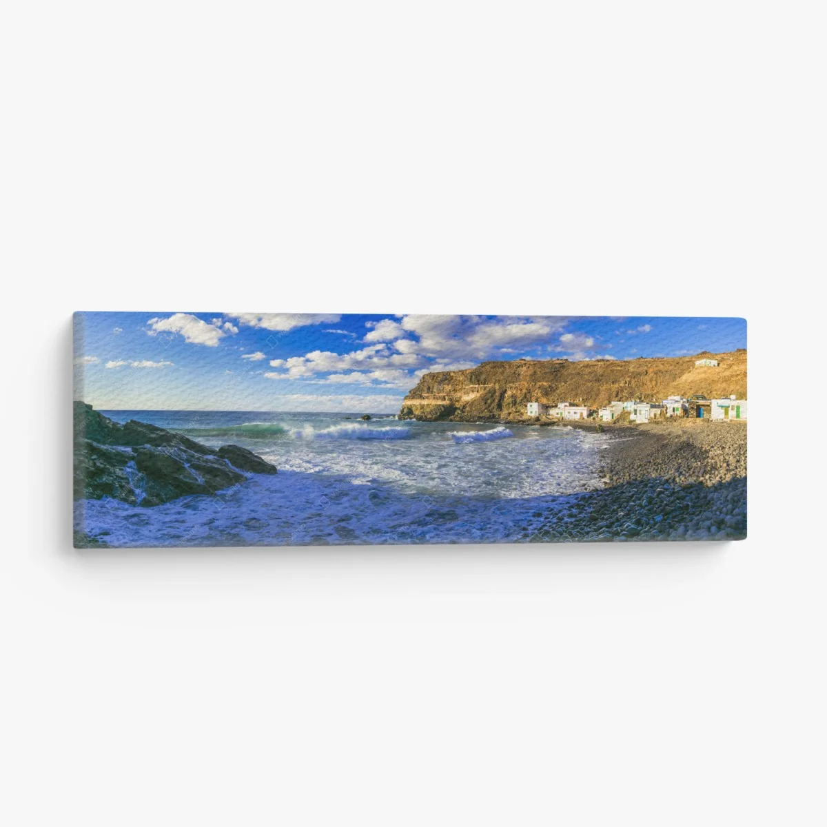 Leinwandbild Puertito de los Molinos küstenpanorama – Wallnifity® Leinwandbild Puertito de los Molinos küstenpanorama – Wallnifity®