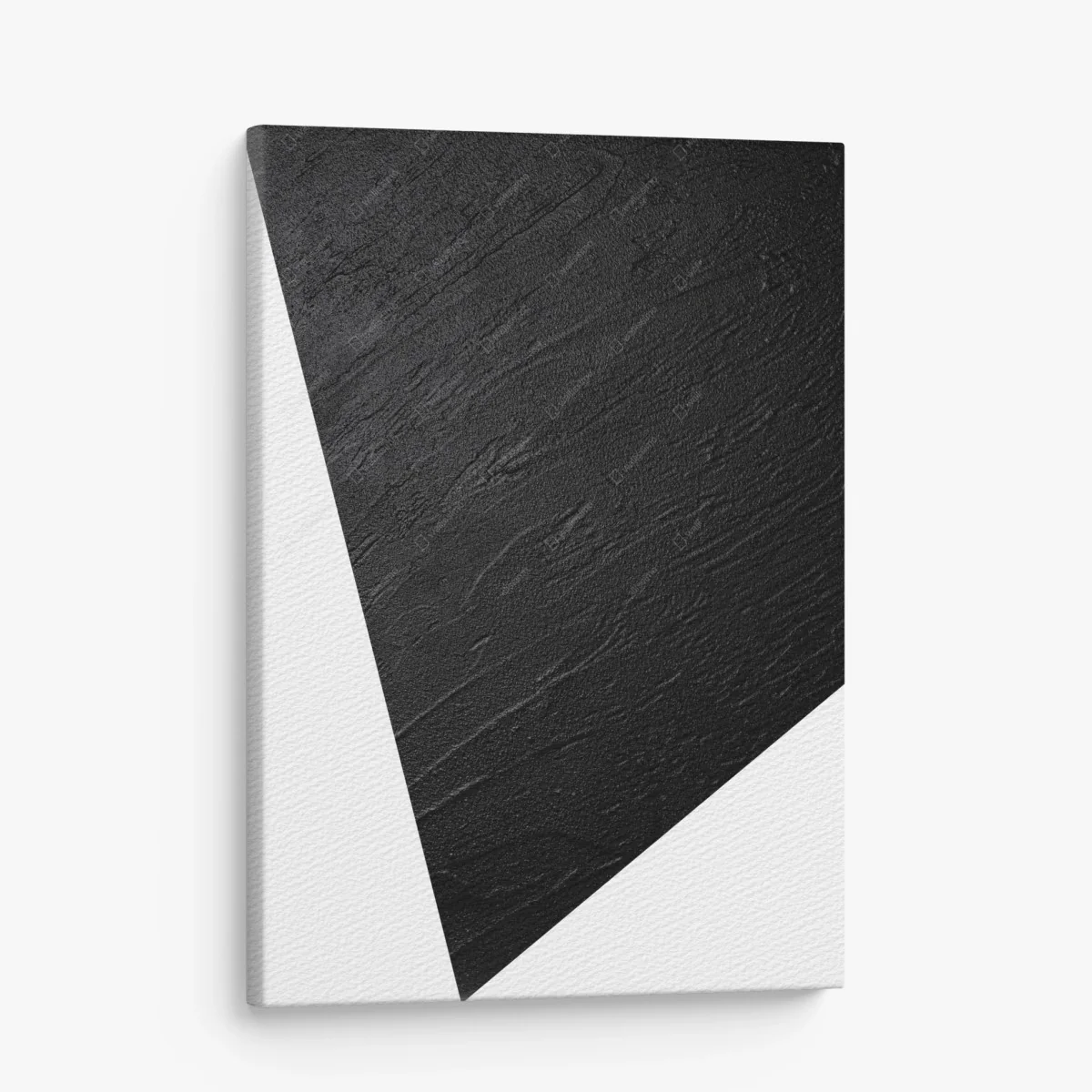 Leinwandbild schwarze betonstruktur minimalistische abstraktion – Wallnifity® Leinwandbild schwarze betonstruktur minimalistische abstraktion – Wallnifity®