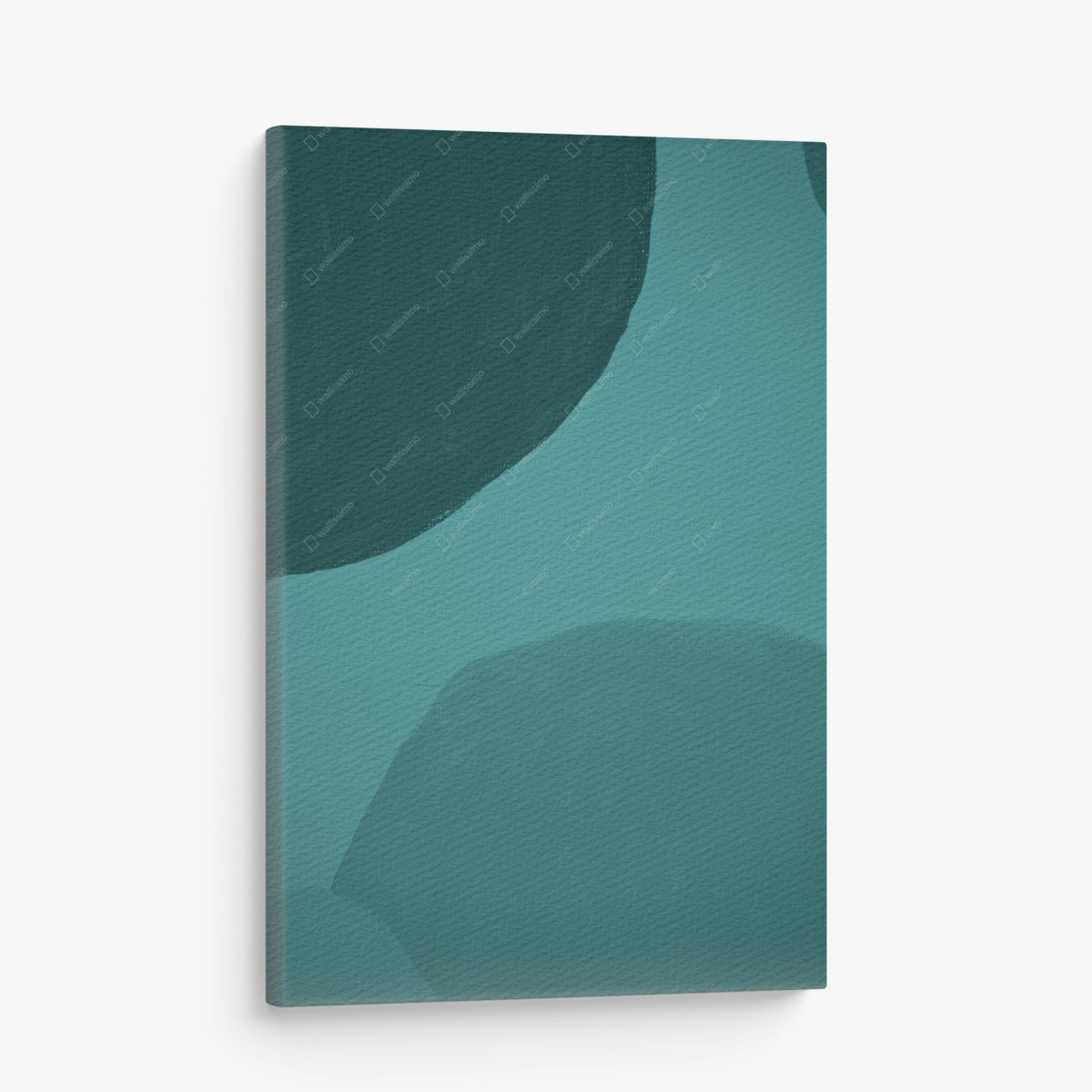 Leinwandbild türkis abstrakte formen im skandinavischen stil – Wallnifity® Leinwandbild türkis abstrakte formen im skandinavischen stil – Wallnifity®