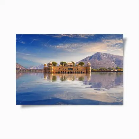 Poster Jal Mahal am ruhigen See – Wallnifity®