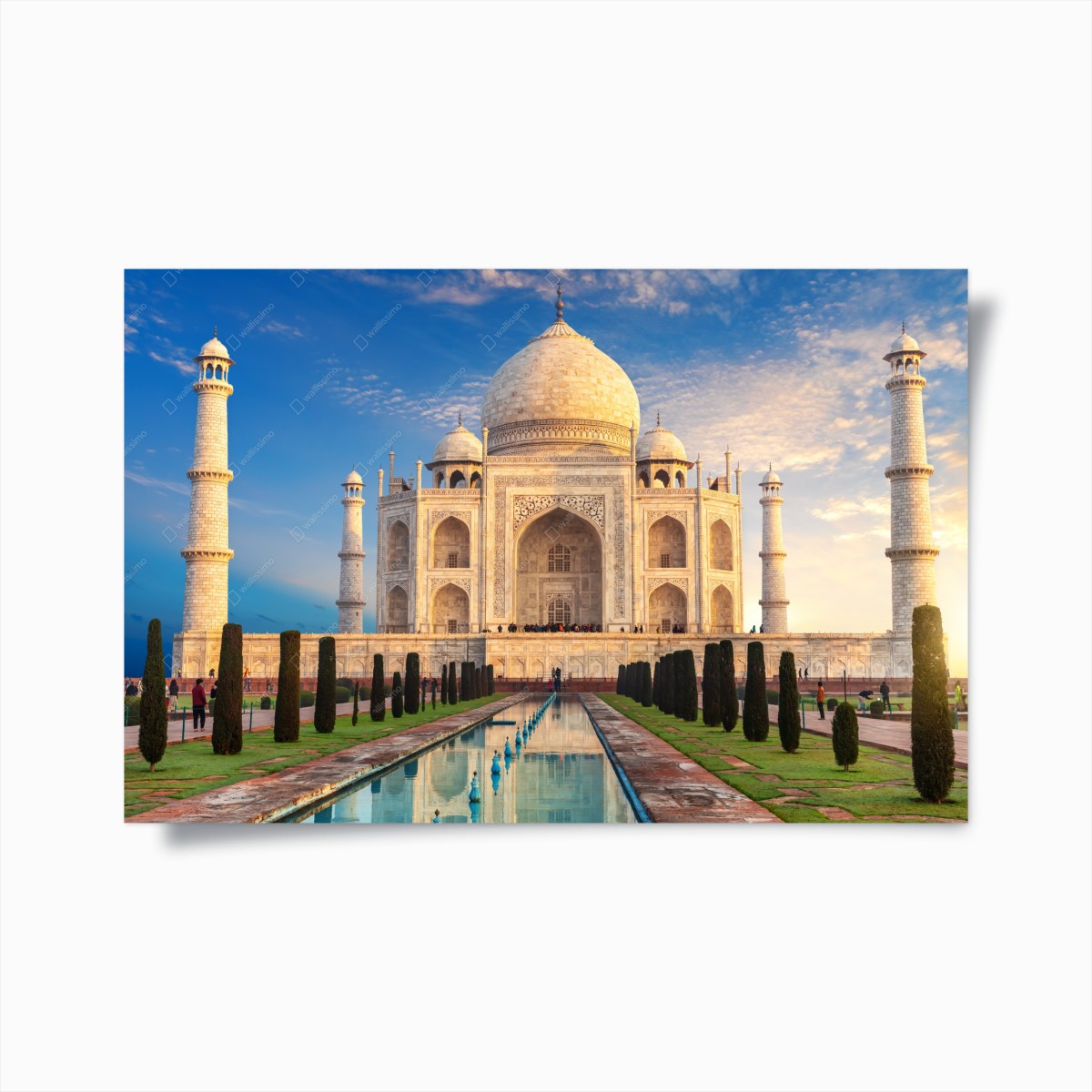 Poster Taj Mahal bei sonnenaufgang – Wallnifity®