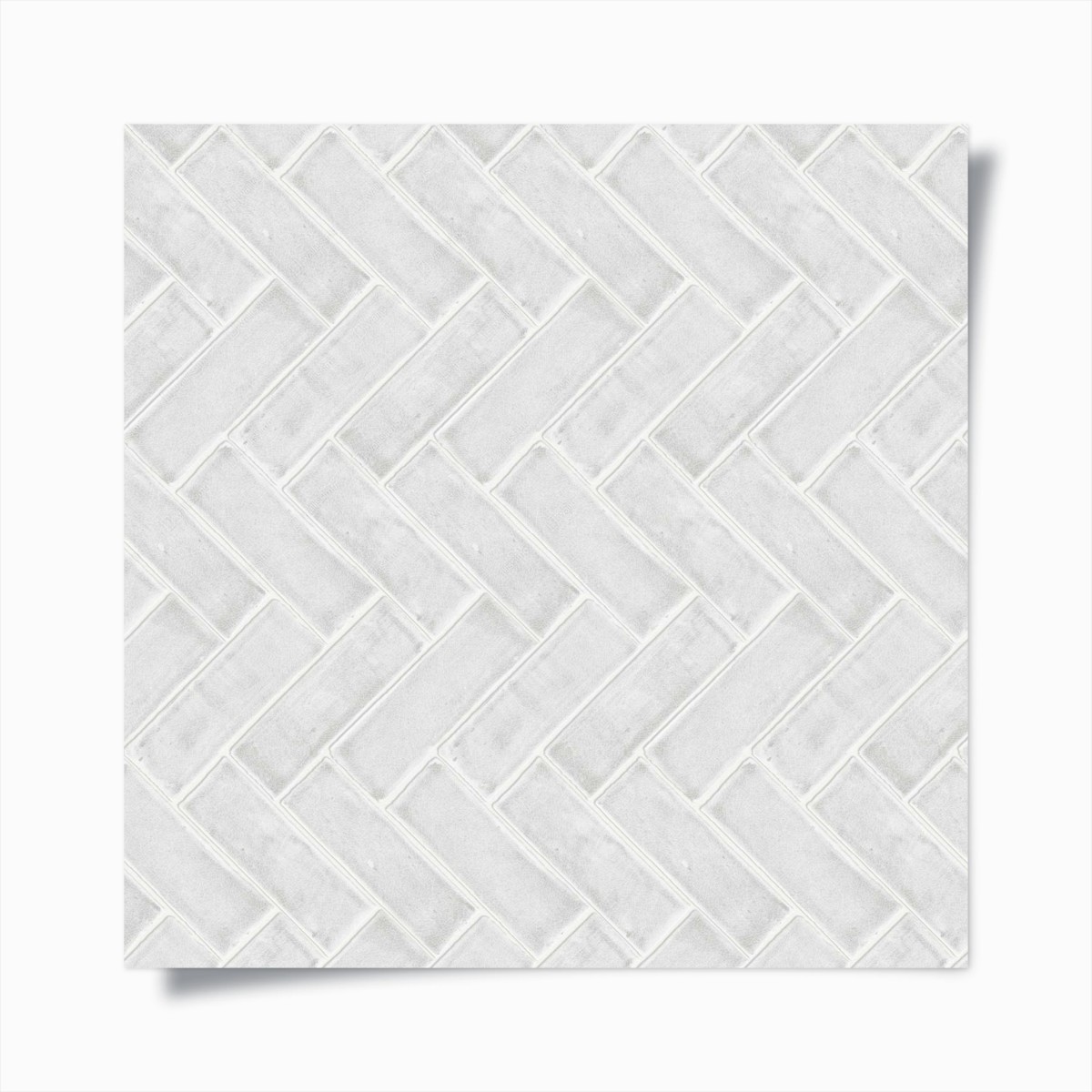 Poster weißes fischgrät fliesenmuster – Wallnifity® Poster weißes fischgrät fliesenmuster – Wallnifity®