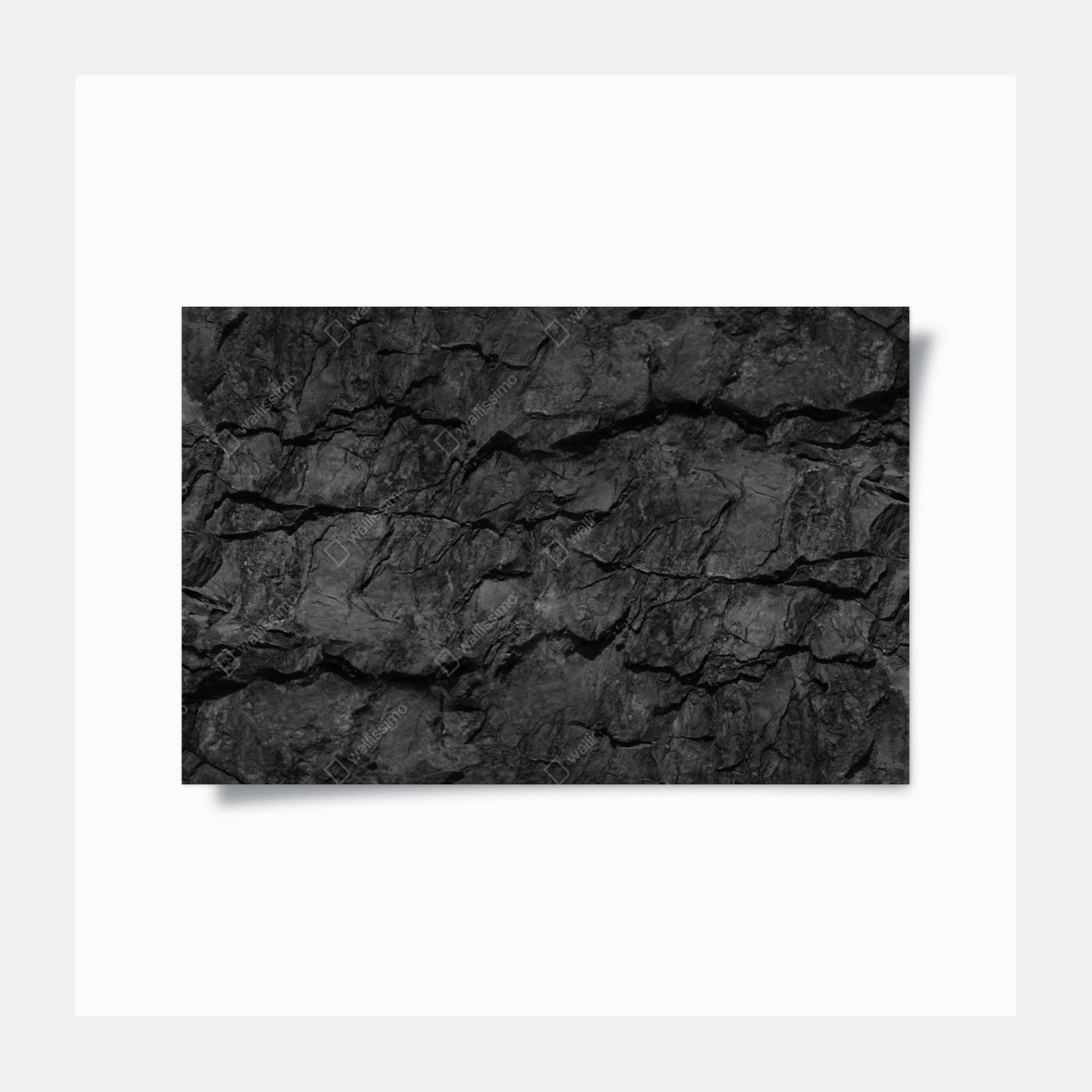 Poster dunkle felsstruktur wandbild – Wallnifity®