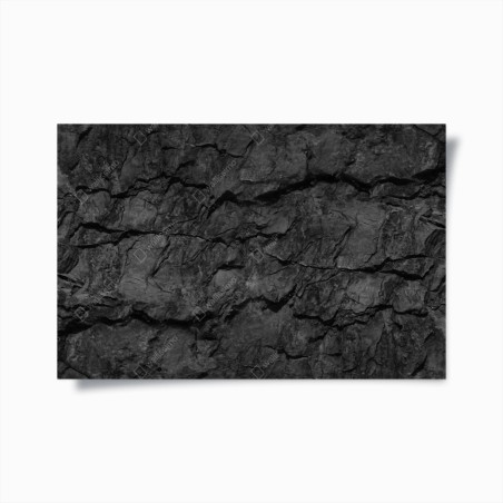 Poster dunkle felsstruktur wandbild – Wallnifity®