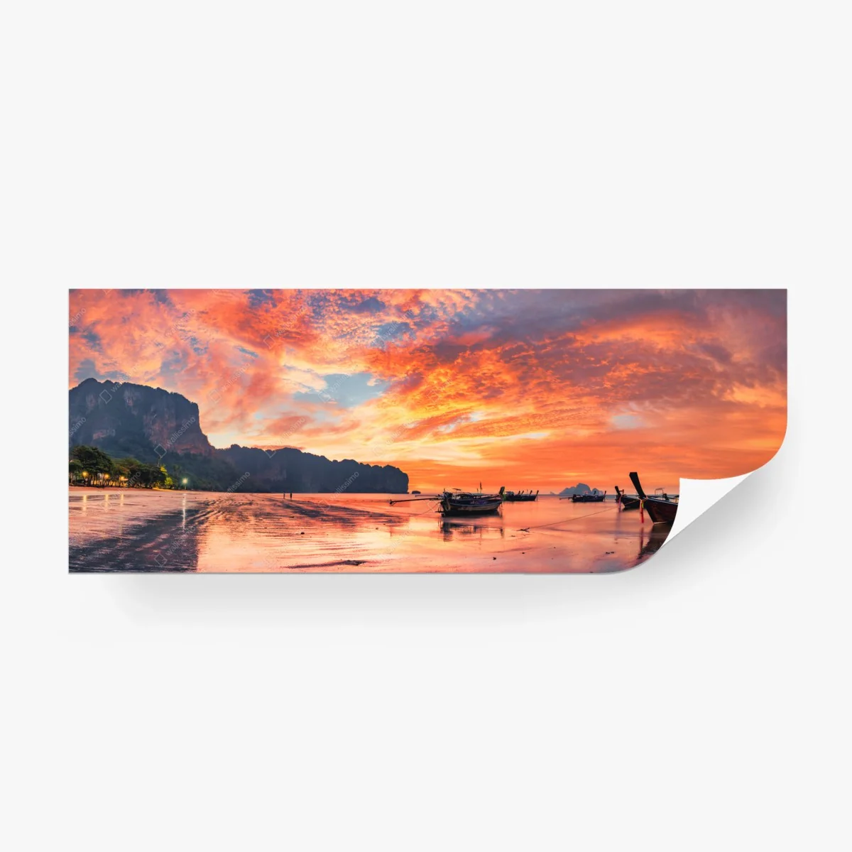 Fototapete sonnenuntergang in Ao Nang – Wallnifity®