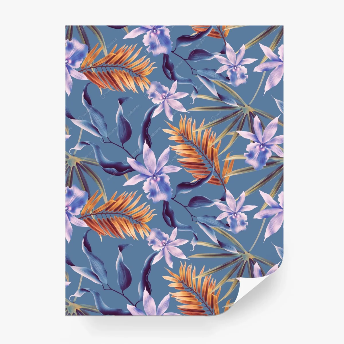 Fototapete tropisches orchideenmotiv – Wallnifity® Fototapete tropisches orchideenmotiv – Wallnifity®