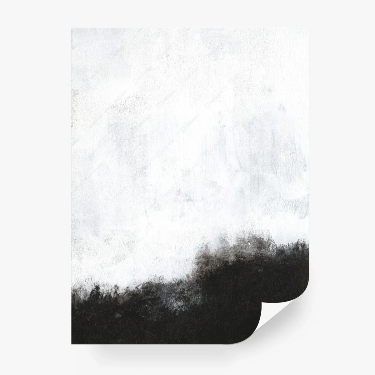 Fototapete minimalistische monochrome abstraktion – Wallnifity®