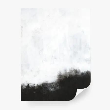 Fototapete minimalistische monochrome abstraktion – Wallnifity®