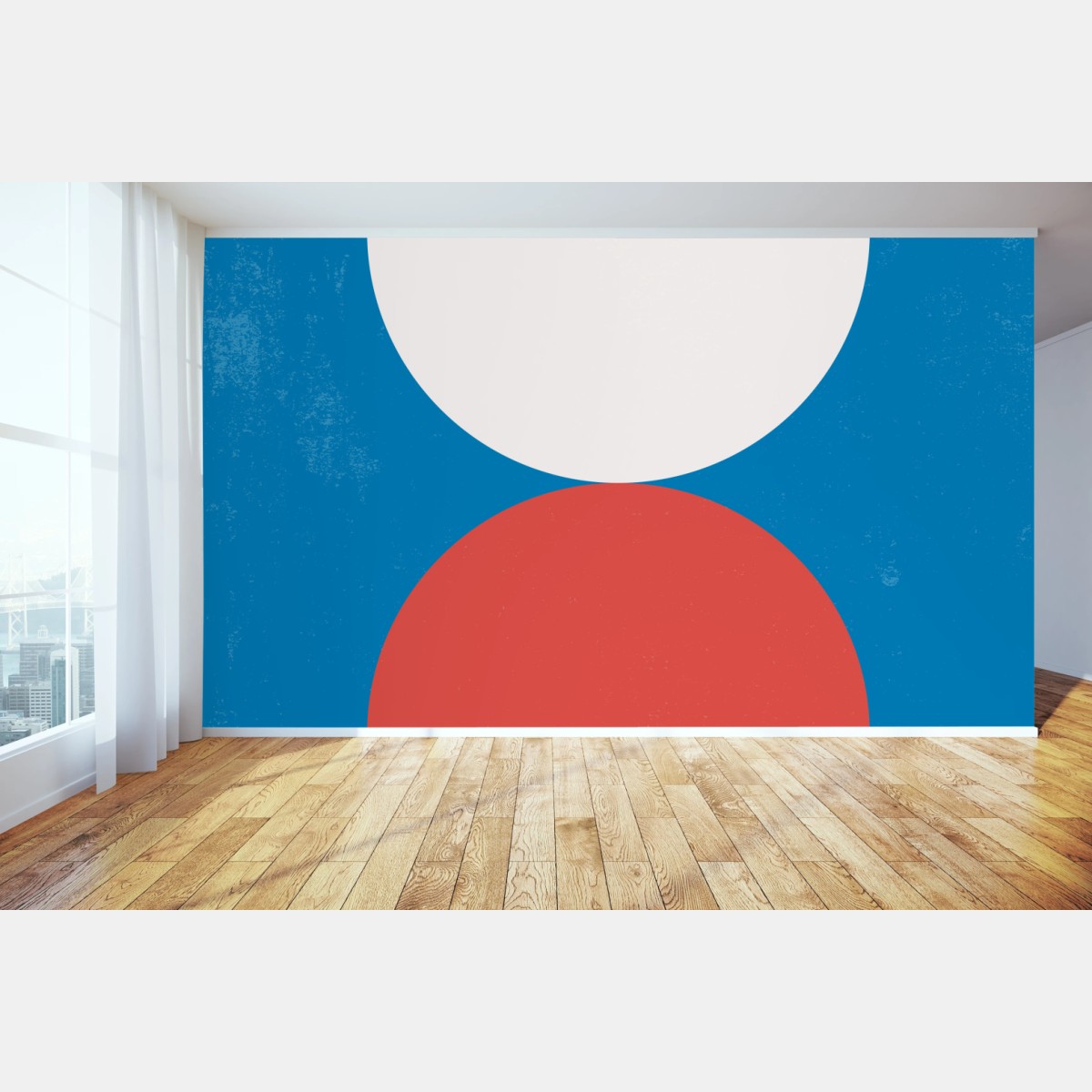 Fototapete geometrische sonnenreflexion – Wallnifity®