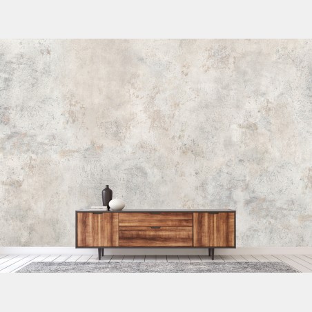 Fototapete strukturierte beige betonwand – Wallnifity®