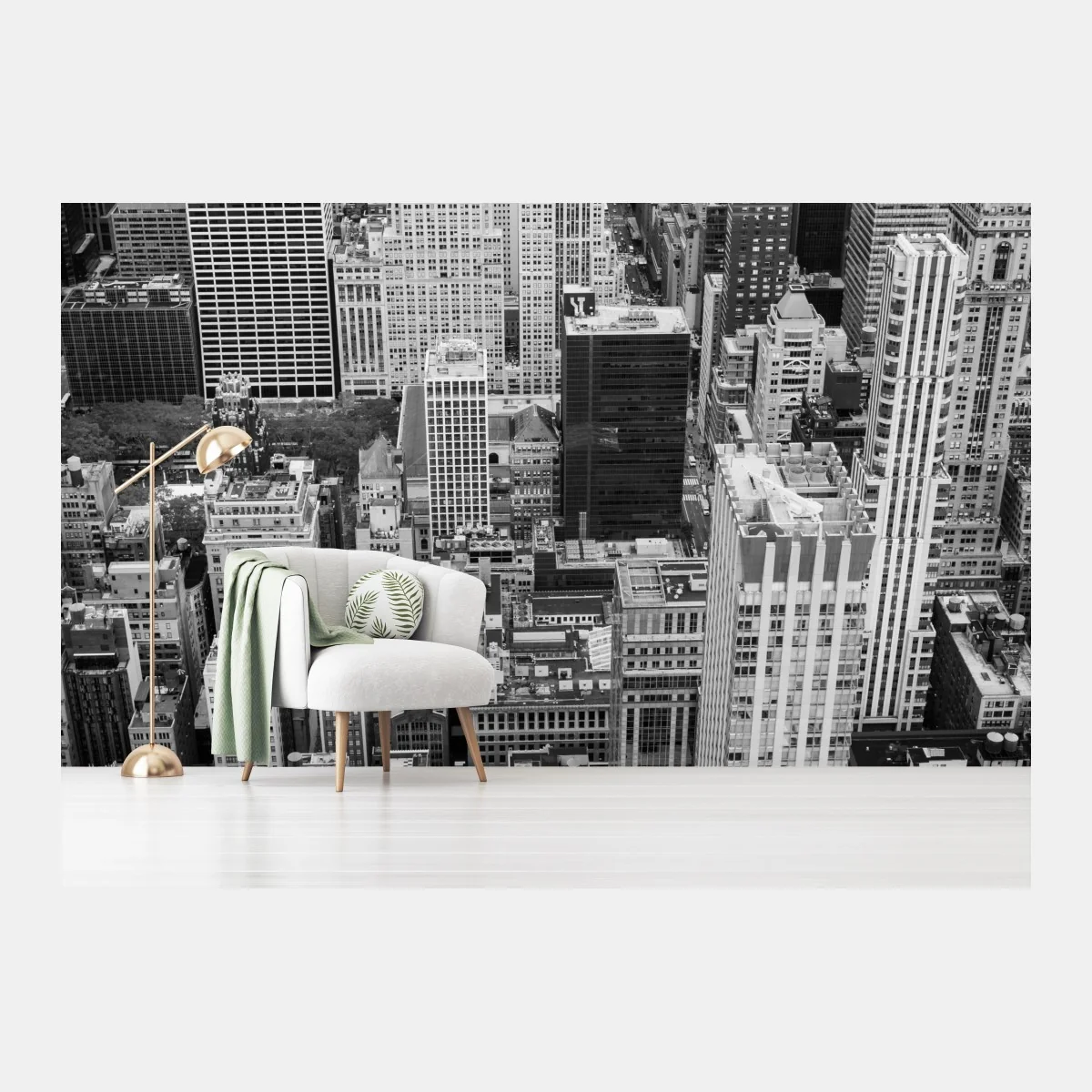 Fototapete schwarzweiße stadtsilhouette – Wallnifity® Fototapete schwarzweiße stadtsilhouette – Wallnifity®