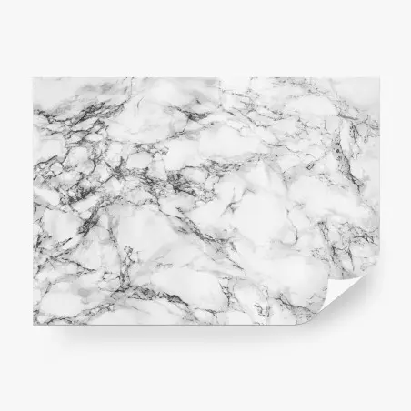 Fototapete weißes marmormuster – Wallnifity®