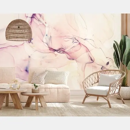 Fototapete zarte pastell-marmor-abstraktion – Wallnifity®