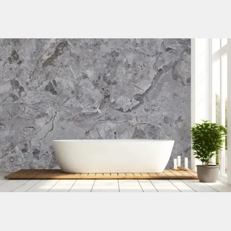 Fototapete graue marmorstruktur für interieur – Wallnifity®