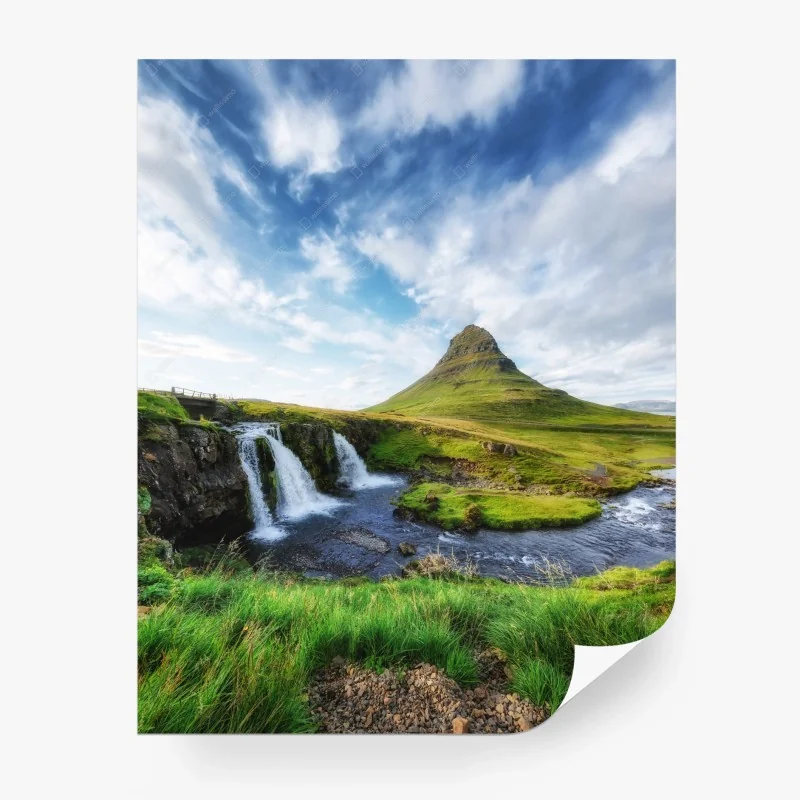 Fototapete rotes mohnfeld bei Corbridge – Wallnifity®