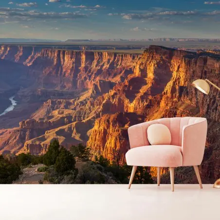 Fototapete sonnenuntergang über dem Grand Canyon – Wallnifity®