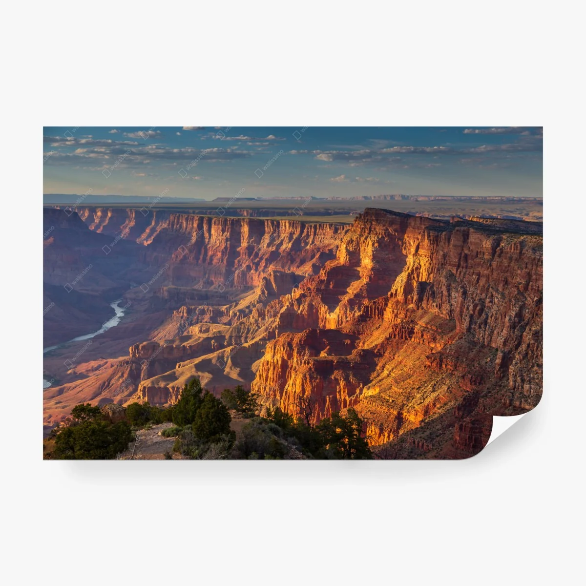 Fototapete sonnenuntergang über dem Grand Canyon – Wallnifity®