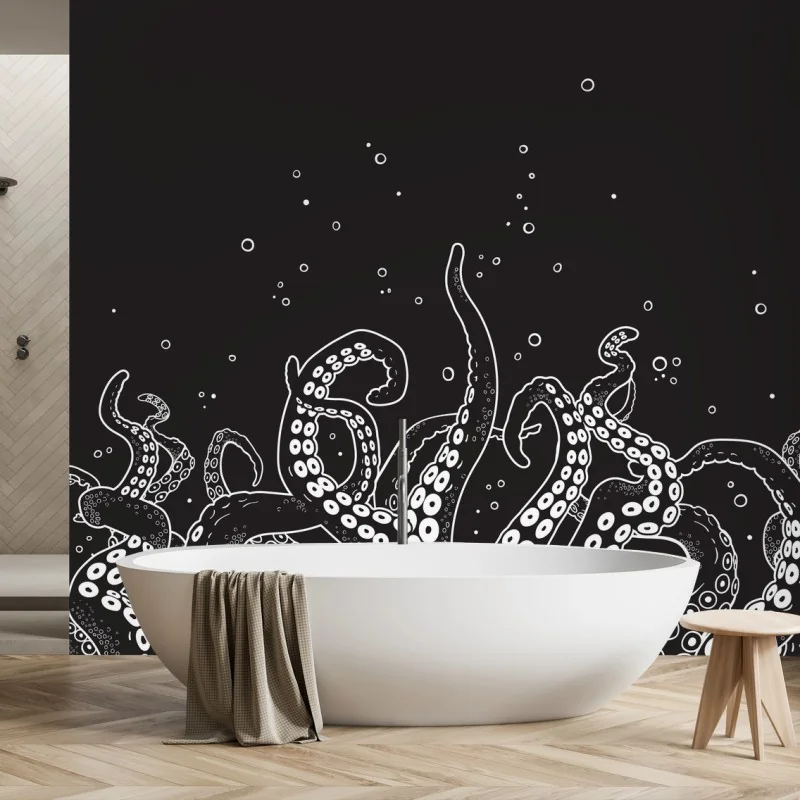 Fototapete oktopus tentakel muster – Wallnifity® Fototapete oktopus tentakel muster – Wallnifity®