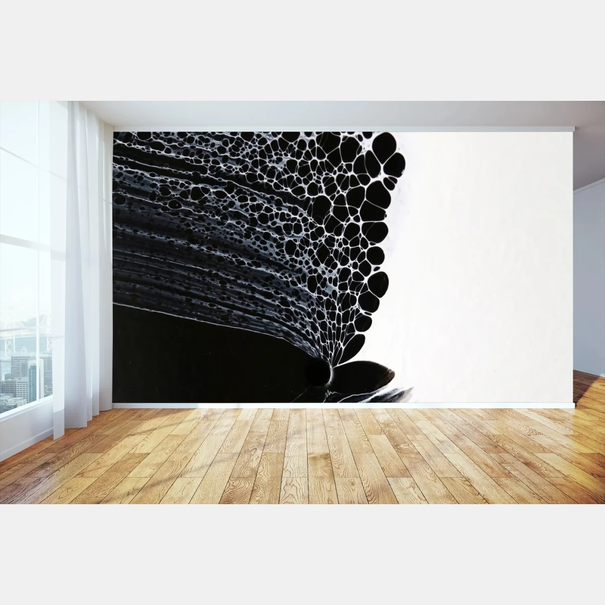 Fototapete monochromes zellmuster – Wallnifity® Fototapete monochromes zellmuster – Wallnifity®