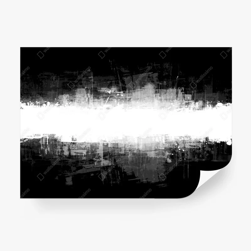 Fototapete monochrome horizontale abstraktion – Wallnifity® Fototapete monochrome horizontale abstraktion – Wallnifity®
