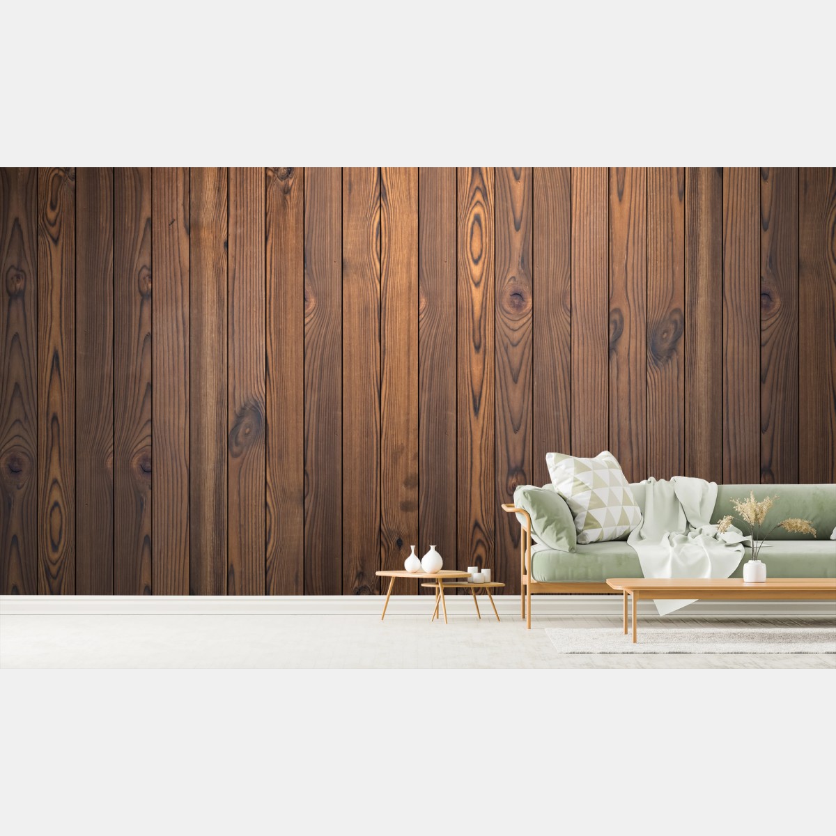 Fototapete rustikale holzwand mit dielen – Wallnifity®
