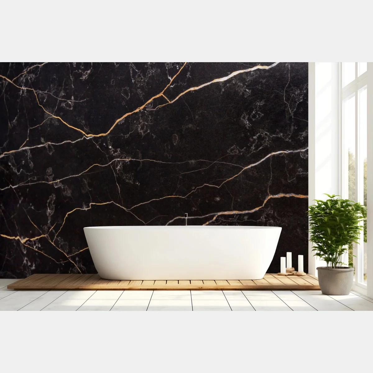 Fototapete schwarzer marmor mit goldenen adern – Wallnifity® Fototapete schwarzer marmor mit goldenen adern – Wallnifity®
