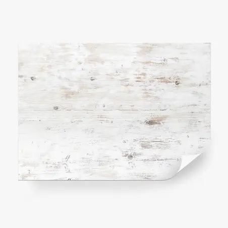 Fototapete weißgewaschene holzdielen textur – Wallnifity®