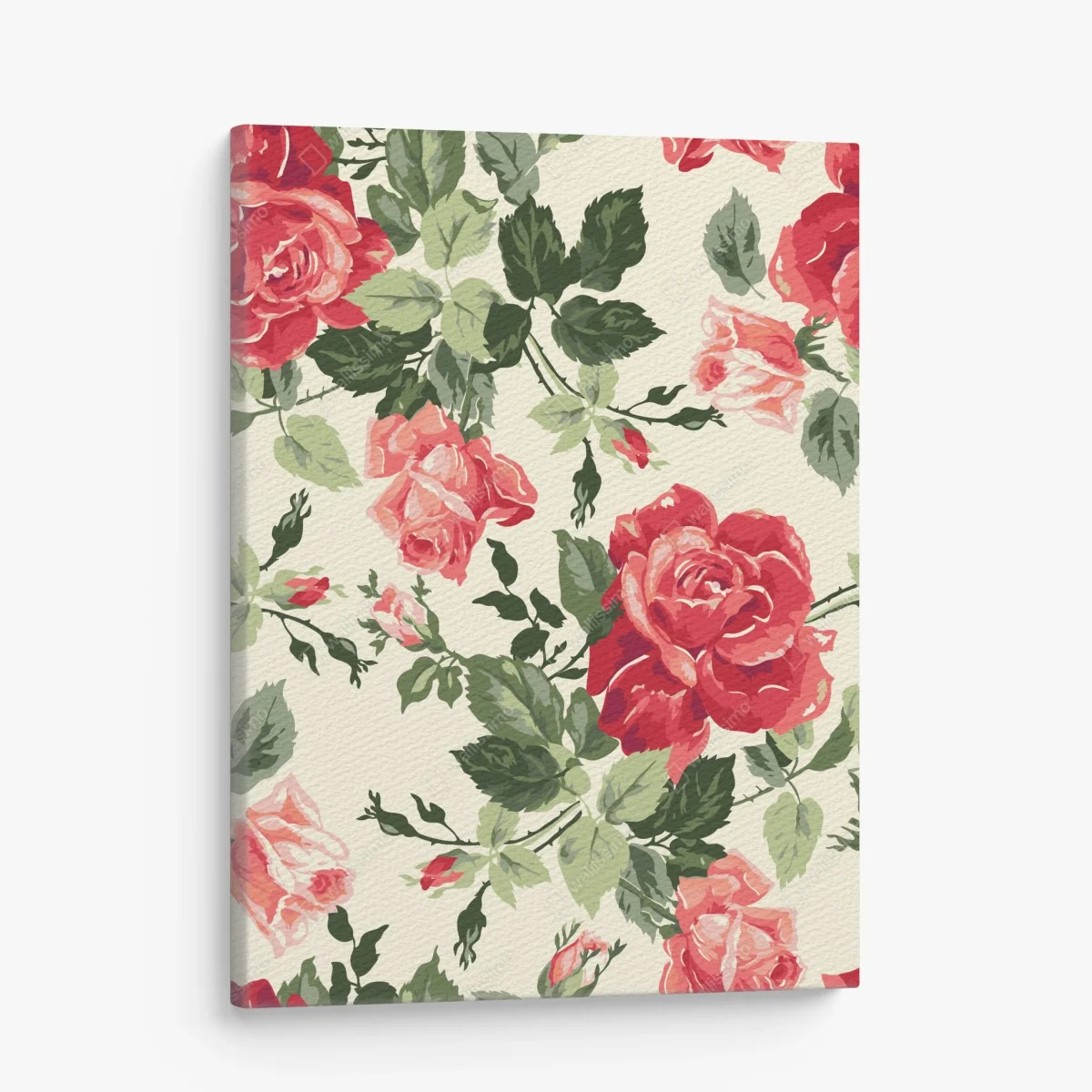 Leinwandbild vintage rosenmuster – Wallnifity® Leinwandbild vintage rosenmuster – Wallnifity®